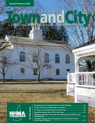 New Hampshire Town and City, January - February, 2023