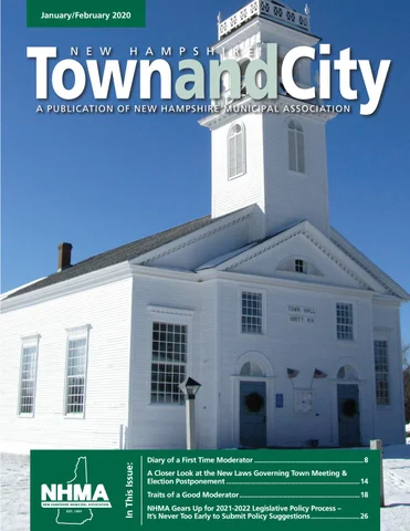 New Hampshire Town and City, January - February, 2020