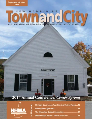 New Hampshire Town and City, September - October, 2017